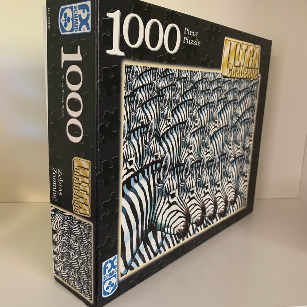 Vintage Zebra puzzle made in Germany